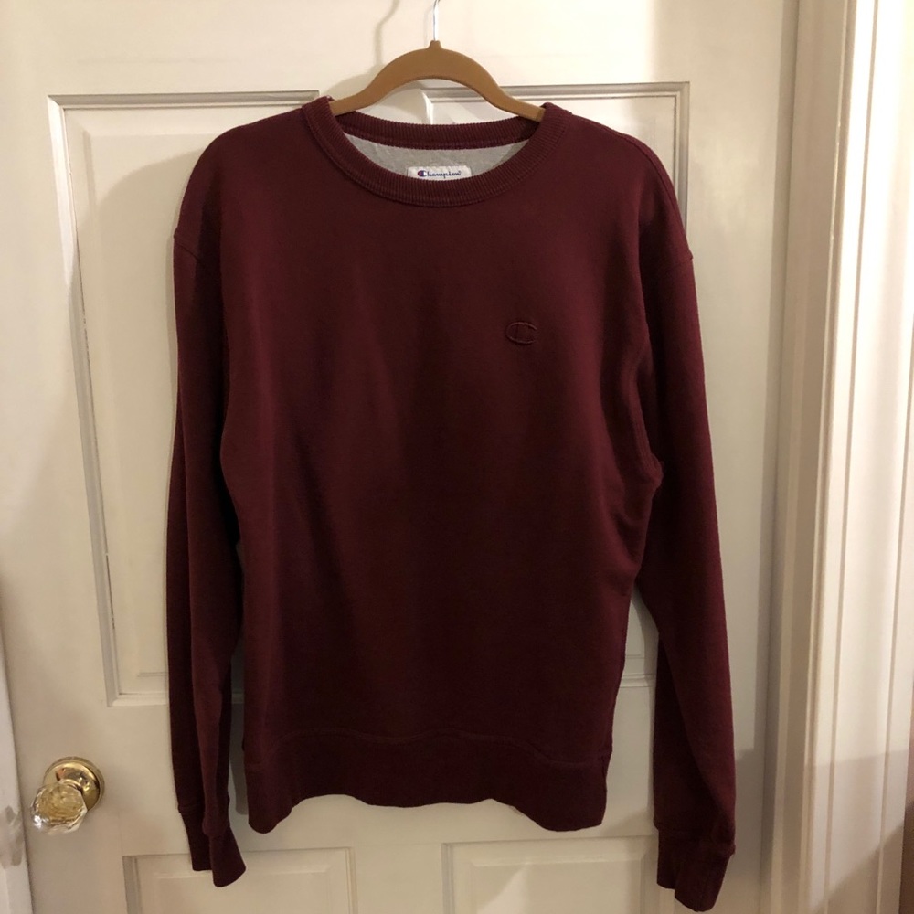 Champion maroon crewneck